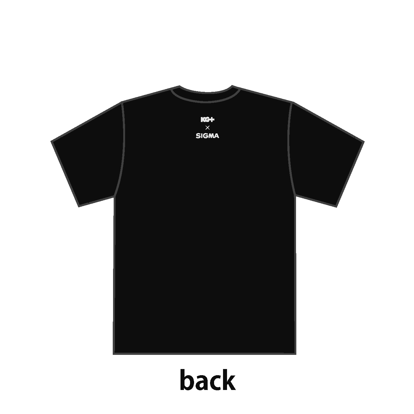 KG＋Tシャツ　ブラック(M)